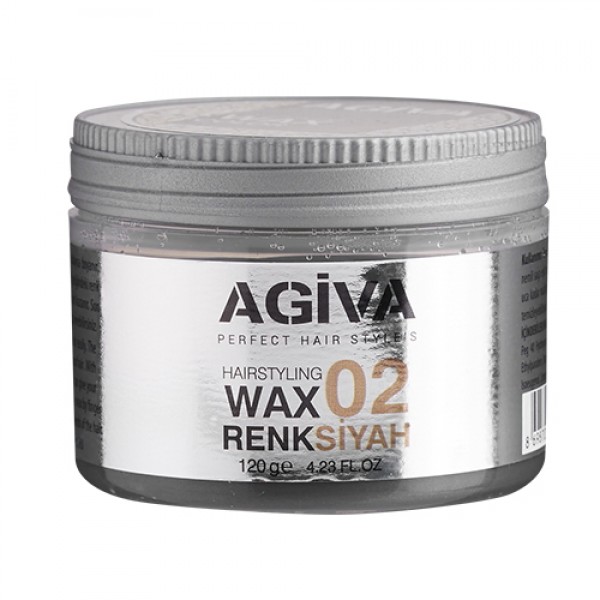 Agiva HairPigment Color Wax Black 02 120g